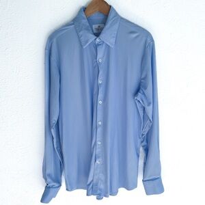 Mizzen+Main Light Blue Performance Dress Shirt – XL Trim Fit